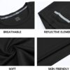 Mens Fitness Sportswear/Quick Drying Fitness/Gym Yoga Sleeve Tracksuit/Running Trouser